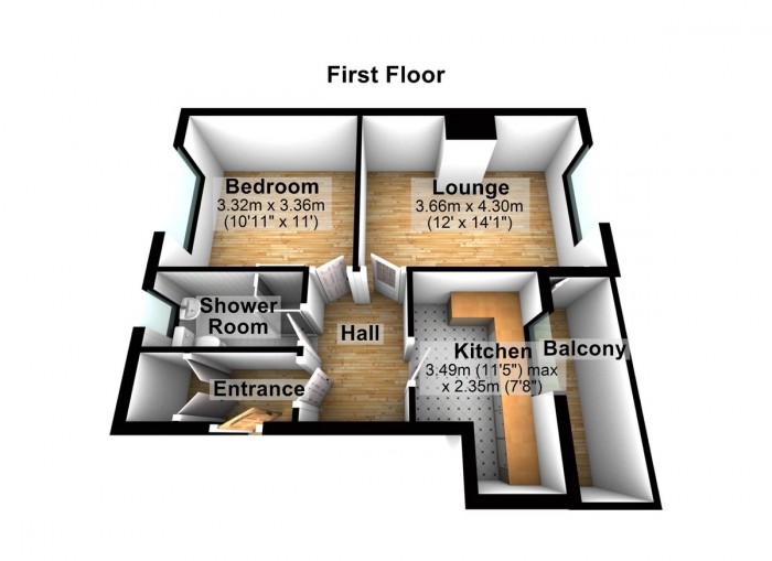 Floorplan for Longwood Gardens, IG5