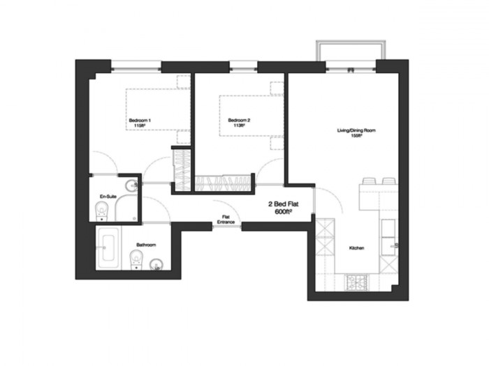 Floorplan for Morning Lane, E9