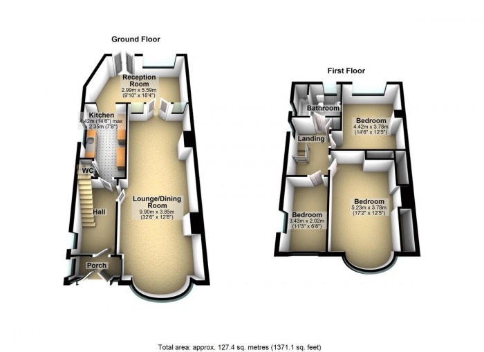 Floorplan for Earlswood Gardens, IG5