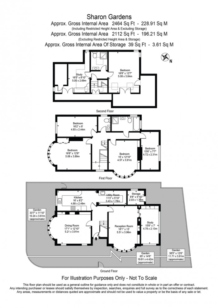 Floorplan for Sharon Gardens, E9