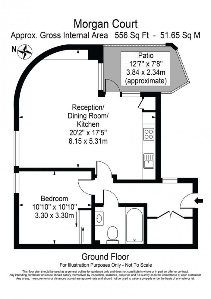 Floorplan for Homer Road, E9