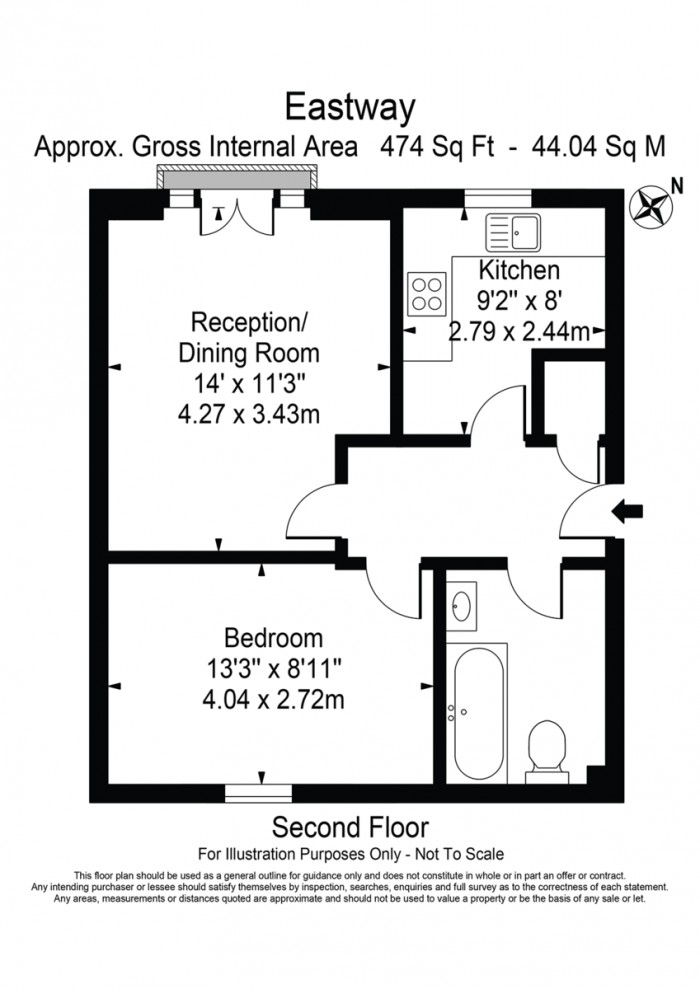 Floorplan for Eastway, E9