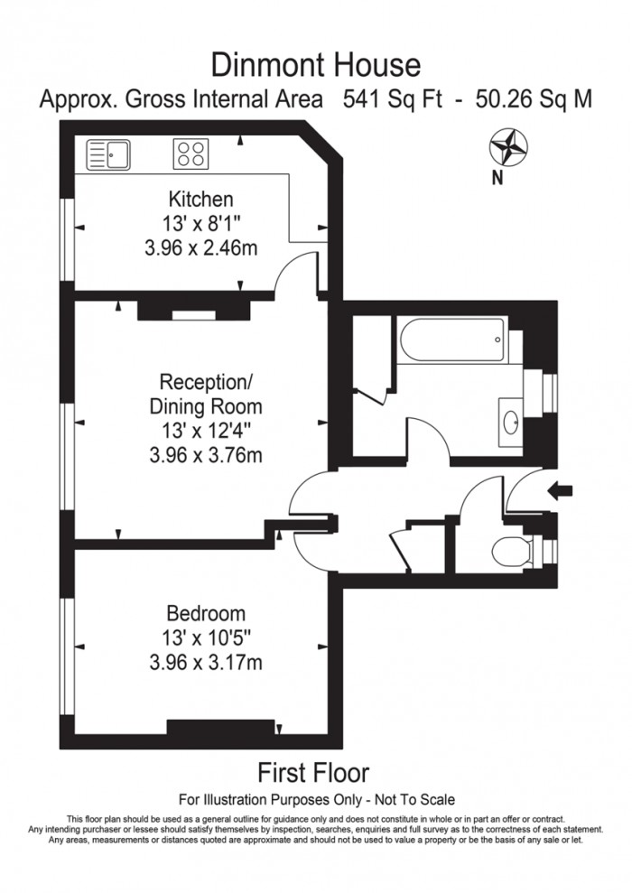 Floorplan for Dinmont house, E2